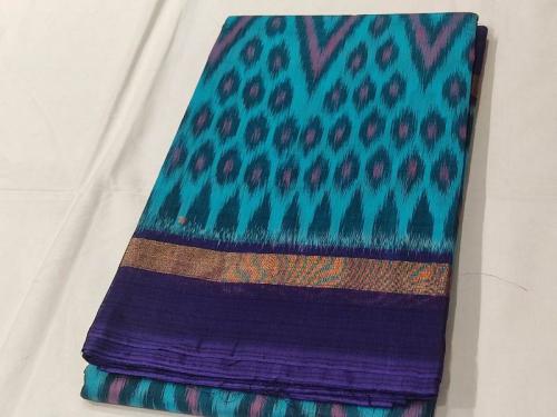 CHINNALAPATTI TIE AND DYE KORA SILK COTTON SAREES